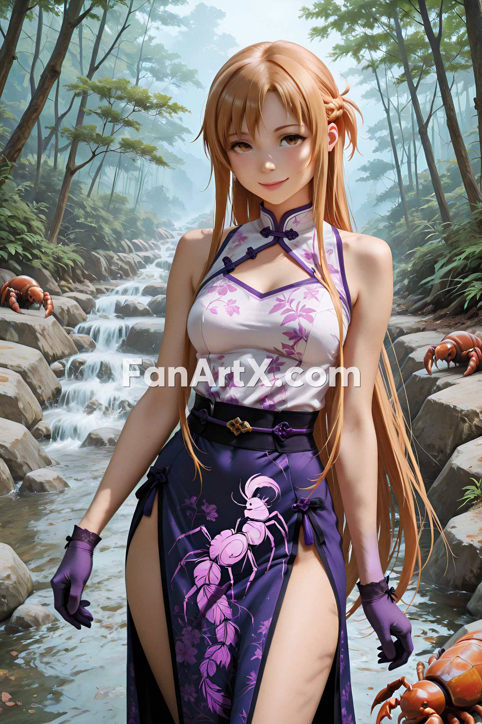 Sao Asuna Yuuki Fanart - Sword Art Online character 4822270